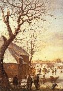 AVERCAMP, Hendrick Winter Landscape  ggg china oil painting reproduction